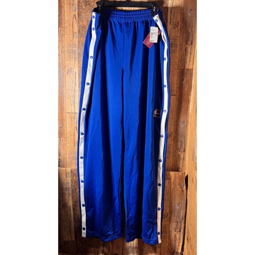 Vintage Hardwood Classics NBA Tearaway Pants Stripe Snap XL NWT Made in Korea
